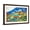 Brown Frame, variant on Art.com Vincent Van Gogh Les Alpilles a Mountain Landscape near Saint-Remy Art Print by Vincent van Gogh, 36" x 24"