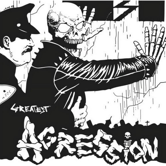 Agression - Greatest - Black/white Splatter - Music & Performance - Vinyl