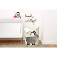 thumbnail image 4 of 3 Sprouts Baby Laundry Hamper Storage Basket Organizer Bin for Nursery Clothes - Goat, 4 of 6