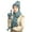 A-Sky Blue415, variant on Bibifish 3 PCS Scarf Hat Glove Sets For Women Winter Knitted Scarf Warm Soft Touchscreen Gloves And Hats Comfy Thermal Scarf Hat Glove Sets