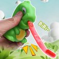 thumbnail image 4 of Juguete antiestrés con forma de rana y dinosaurio que saca la lengua, juguete creativo de descompresión para niños, juguete portátil para aliviar el estrés, regalo de cumpleaños y Navidad., 4 of 7