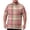 Light Gray, variant on LTTVQM Mens Everyday Daily Wear Plaid Tee Big & Tall Short Sleeve Button Front Elastic Stretch Outdoor Top Pink 4XL