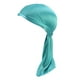 thumbnail image 4 of Envoltorios de cabeza de seda Durag Macarena Azul para hombres y mujeres, 4 of 8