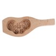 thumbnail image 1 of CAROOTU Carved Wooden Mooncake Cookie Stencils DIY Gingerbread Template Practical Kitchen Baking Tools Easy Operation New, 1 of 7