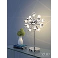 thumbnail image 2 of Modern Contemporary Table Lamp, Chrome, 2 of 3