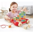 thumbnail image 2 of Carrito de Arrastre con Bloques Apilables Hape E0487, 2 of 3