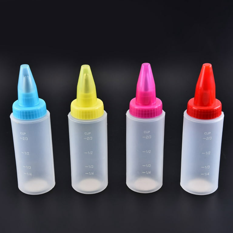 ✪ Food-Grade Squeeze Bottles with Tip for Arts Crafts, Glue, Icing,  Dressings 