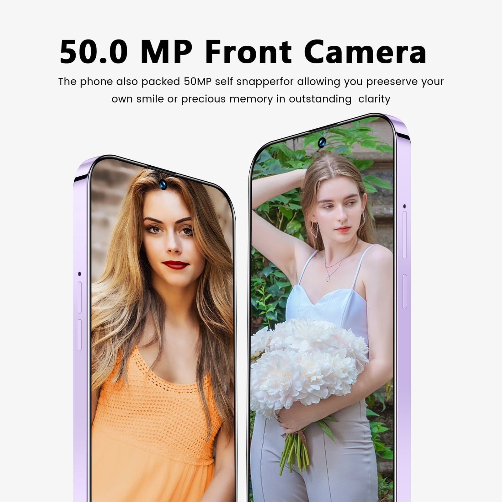 HOMBOTI Smart Phone Clearance Smartphone Straight Talk 7.3 Inch Android 13 Smart Phone 16GB Standby 7800mAh Network Mobile Phone