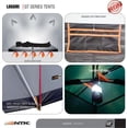 thumbnail image 7 of NTK Larami 10 Person Camping Tent, 100% Waterproof, 3 Season, Large Size and 6.9 ft Height, 7 of 7