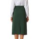 thumbnail image 3 of FALDA LÁPIZ ESTILOSA PARA MUJERES CON CINTURA ALTA Y DIVIDIDO EN LA PARTE POSTERIOR PARA TRABAJO Y OCASIONES CASUALES 2XL VERDE OSCURO, 3 of 5