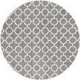 thumbnail image 1 of Safavieh Chatham Dark Grey Contemporary Rug - Round 7', 1 of 3
