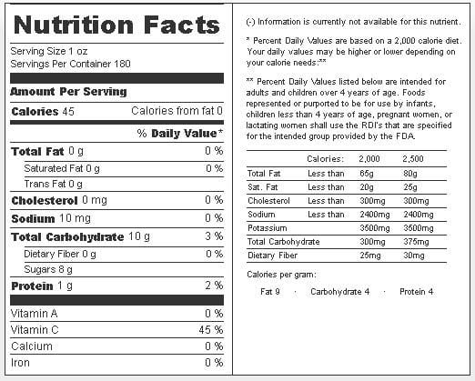The Perfect Puree Blood Orange Concentrate, 30 Ounce -- 6 per case