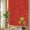 Red, variant on Red Vertical Lines Window Privacy Film, Country Rustic Solid Red Ribbed Texture Stained Glass Rainbow Film Decorative Window Clings, Static Cling Sun Blocking Stickers 17.7" x 39.3"