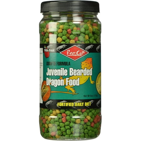 Rep Cal Juvenile Bearded Dragon Food, 6 oz