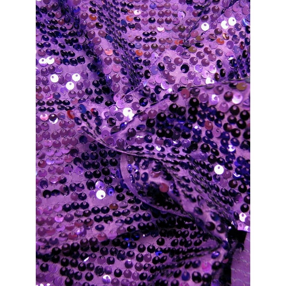 Polyester Spandex Single Span 5 mm Pailletes Sequins