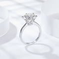 thumbnail image 3 of 5/8/10 Carat Moissanite Rings for Women D-Color Clarity Moissanite Wedding Rings Set for Bridal Simulated Diamond Promise Ring Fiancee Lab Grown Diamond Travel Rings for Lady, 3 of 7