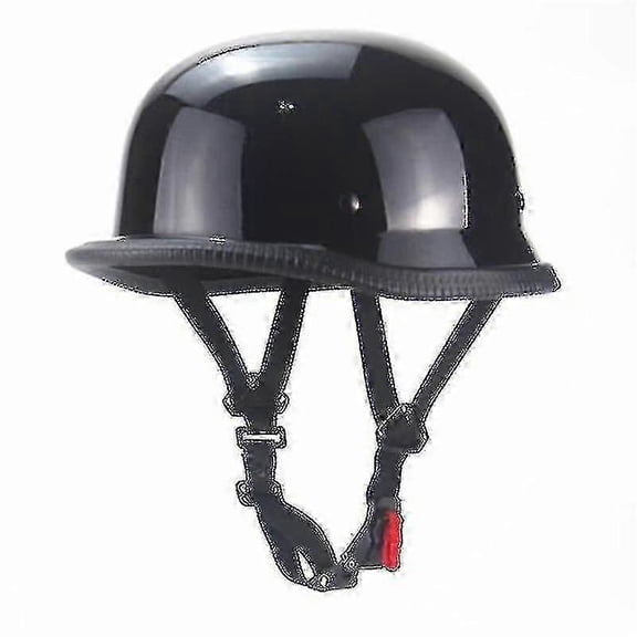 Vintage Motorcycle Cruiser Half Face German