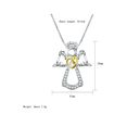 thumbnail image 4 of Collar Dije Protección Amor Mujer Plata, 4 of 4