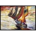 thumbnail image 1 of Carolines Treasures JMK1062JMAT Voiles Rouges Voilier Tapis Intérieur et Extérieur - 24 x 36 Po, 1 of 4