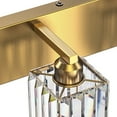 thumbnail image 4 of Briignite 3-Light Stunning Bathroom/Mirror/Bedroom Vanity Light - Dimmable LED, Metal &Crystal Design for Chic Ambiance, 4 of 8