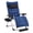 Navy Blue, variant on Topeakmart Zero Gravity Recliner with Cotton-padded Mattress, Navy Blue