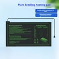 thumbnail image 2 of Pebbuoy Heating Pad IPX7 Waterproof Fast Heating Wear Resistant Flame Retardant Indoor Plants Germination Heating Mat, 2 of 7