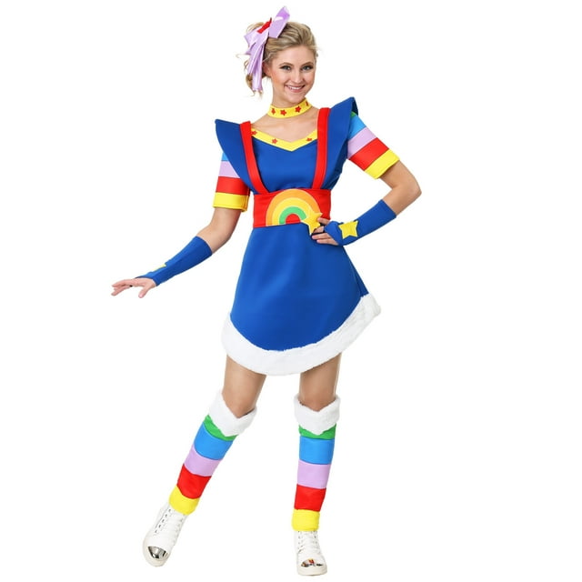 Déguisement Rainbow Brite pour Adulte Grande Taille pour Femme Rainbow Brite