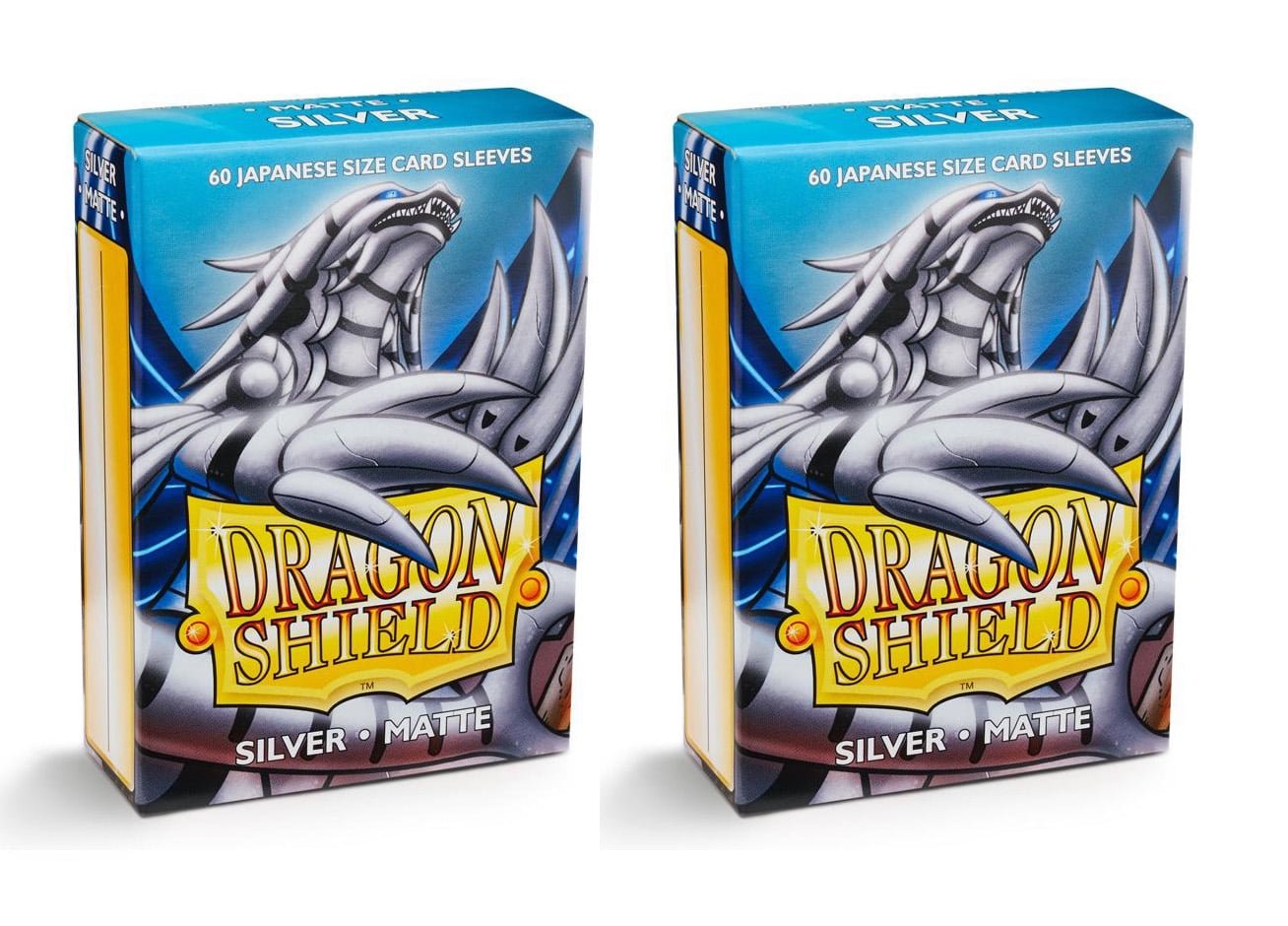 Details about   10 Packs Dragon Shield Matte Mini Japanese Clear 60 ct Card Sleeves Display Case 
