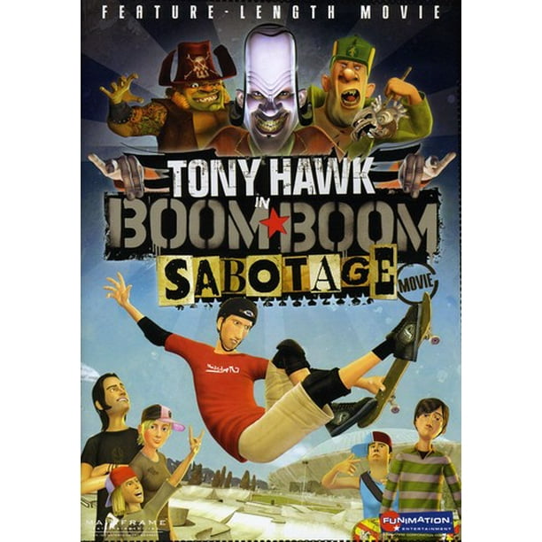 Tony Hawk S Boom Boom Sabotage Dvd Walmart Com Walmart Com