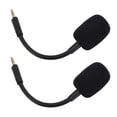thumbnail image 1 of Micro de Remplacement, Perche de Microphone de Jeu Détachable 3,5 mm, Micro à Réduction de Bruit Compatible avec Casque Barracuda X, Prise Plaquée Or, 2 Pcs, 1 of 7