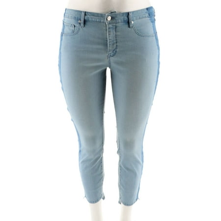 women's tuxedo stripe jeans
