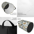 thumbnail image 2 of Daiia Winter Forest Animals Round Laundry Basket with Handles Thickened Waterproof Circular hamper,Dirty Clothes Storage Basket for Bedroom,Bathroom,College Dorm-Medium, 2 of 6