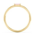 thumbnail image 3 of East-West Stackable Baguette Birthstone Ring - Pink Tourmaline (October), 3 of 5