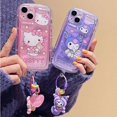 thumbnail image 3 of Cinnamoroll Hello Kitty Kuromi Pochacco Funda De Dibujos Animados Para Samsung Galaxy A30S A52 A53 A52S A23 A13 A12 5G 4G A10 A10S M01S M10 A33 A32 A20 A30 A50 A50S Teléfono De Tpu Suave, 3 of 4