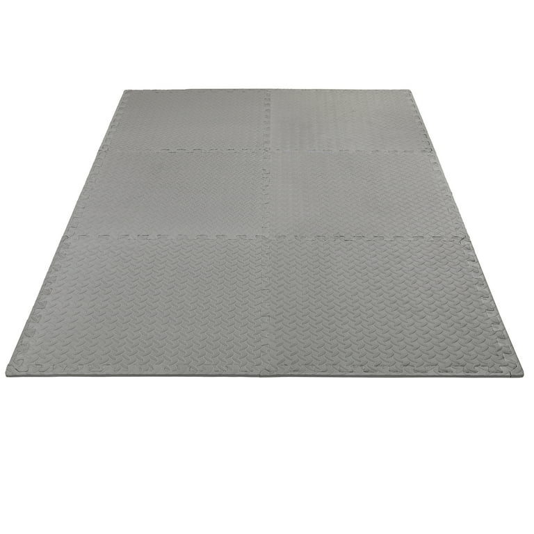 Multipurpose Interlocking EVA Foam Anti-Fatigue Exercise Puzzle Mat Tiles, (24 Sq. Ft. , 6 Tiles) Multipurpose Interlocking EVA Foam Anti-Fatigue Exercise Puzzle Mat Tiles, (24 Sq. Ft. , 6 Tiles)