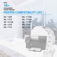 thumbnail image 2 of NineLeaf Compatible Toner Cartridge Replacement for Samsung ML-1710 ML1710 to use in ML-1500 ML-1510 ML-1520 ML-1710 ML-1740 ML-1750 SCX-4116 SCX-4216 Printer(8 Pack Black), 2 of 7
