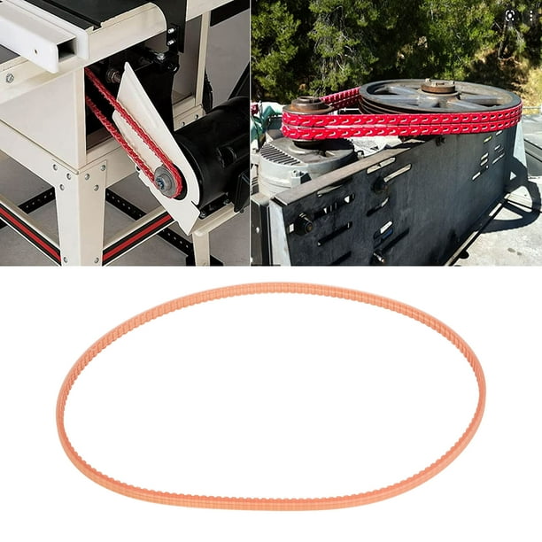 Correa De Transmisión, Correa De Motor Impermeable PE 68 Cm De Circunferencia De Alta Resistencia Para Transportadores Accionados Por Rodillos