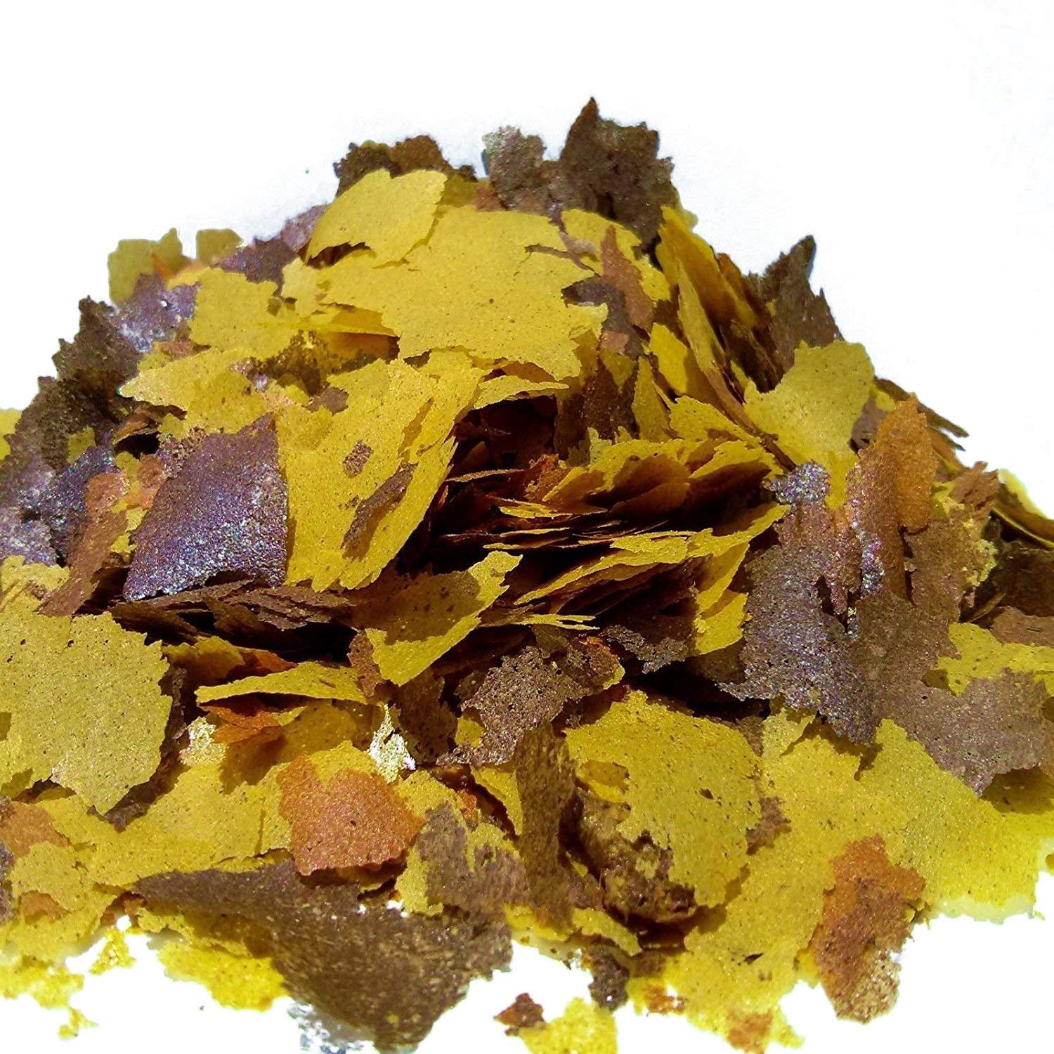 Aquatic Foods 40% Silk Worm Flakes, Ultra Koi, Pond Fish, ALL Tropicals. Silkworm Increases Color Glossiness - 2-lbs