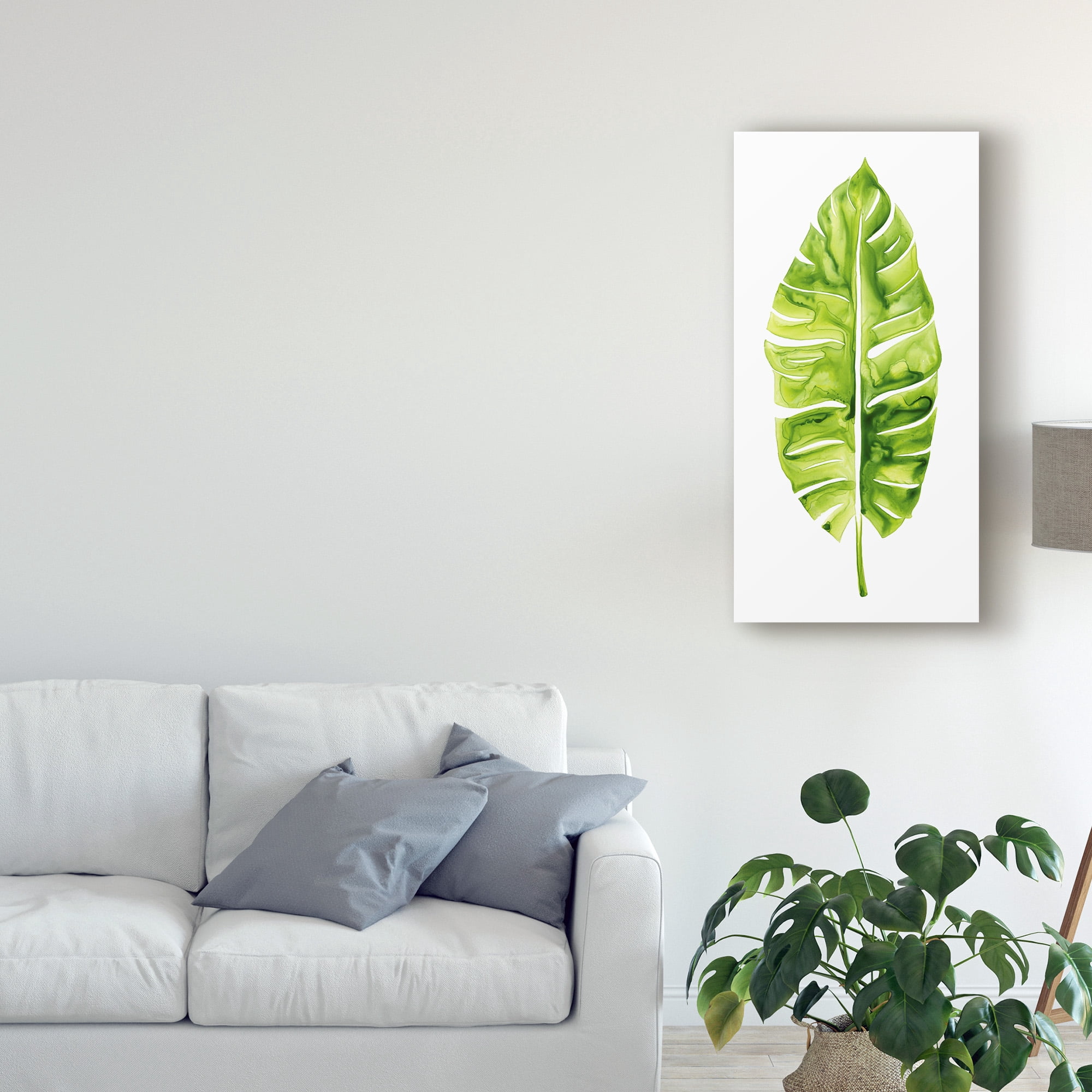 Trademark Fine Art 'Banana Leaf Study I' Canvas Art by Grace Popp