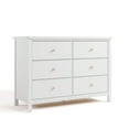 thumbnail image 3 of Graco Sasha 6 Drawer Nursery Double Dresser, White, 3 of 8