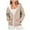 Khaki-Fashion Sweatshirts, variant on Xcmzpl Women's Zip Up Hoodies Casual Solid Color Hooded Sweatshirt Trendy Sweater Tops Cotton Long Sleeve Blouses Fall Fashion