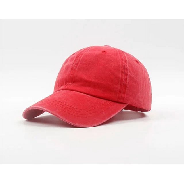 LinYooLi 13 Color! High Quality Washed Cotton Adjustable Solid Color Baseball Cap Unisex Couple Cap Fashion Leisure Dad Hat Snapback Cap