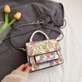 thumbnail image 3 of Bolso cuadrado pequeño informal y moderno, bolso de mujer, bolso de hombro Retro para mujer, nuevo bolso cruzado de moda, 3 of 5