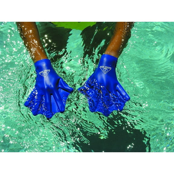 Water Gear Silicone Force Gloves - Large/Black