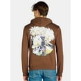 thumbnail image 3 of Dragon Ball Z Men's & Big Men's Graphic Rhinestone Hoodie Sweatshirt, Sizes S-3XL, 3 of 5