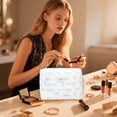 thumbnail image 7 of Lume Wear Floral Print Large Capacity Cosmetic Bag with Double Zipper Closure. A Travel Makeup Organizer Perfect for Toiletries And Stationery, 7 of 7