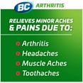 thumbnail image 3 of BC Powder Arthritis Pain Reliever, Aspirin Dissolve Packs, 50 Count Powder Packets, 3 of 8