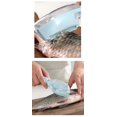 thumbnail image 2 of Raspador de escamas de pescado de plástico, raspador de escamas de pescado con tapa, raspador de escamas de pescado (azul), 2 of 5
