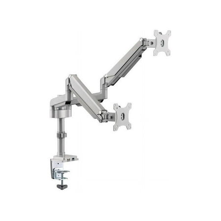 UPC: 0037332262509 | Tripp Lite Flex-Arm DDR1732DAL Desk Mount for Monitor HDTV Workstation TV Flat Panel Display – Silver – 2 Display(s) Supported32 Screen Support – 19.84 lb Load Capacity – 75 x 75 100 x 100
