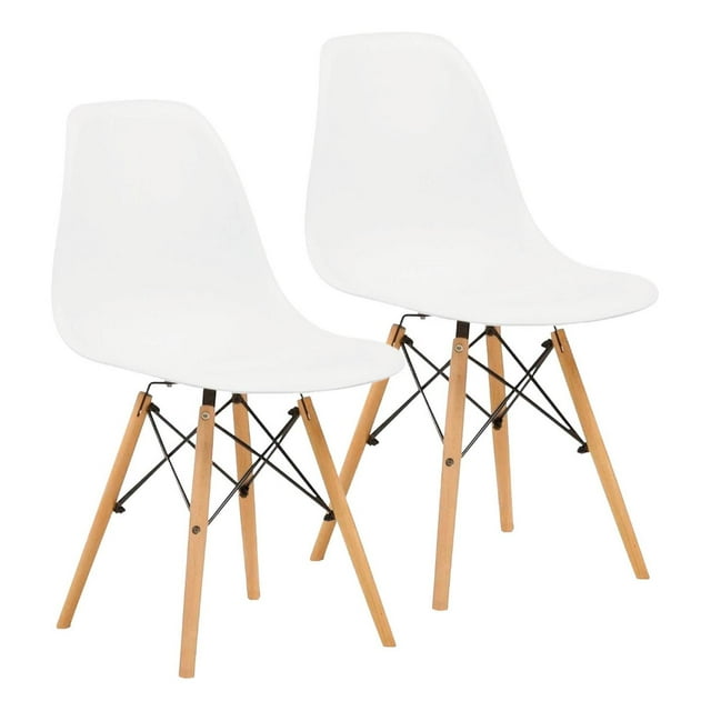 Set/Kit 2 Sillas Eames Estructura Minimalista Reforzada